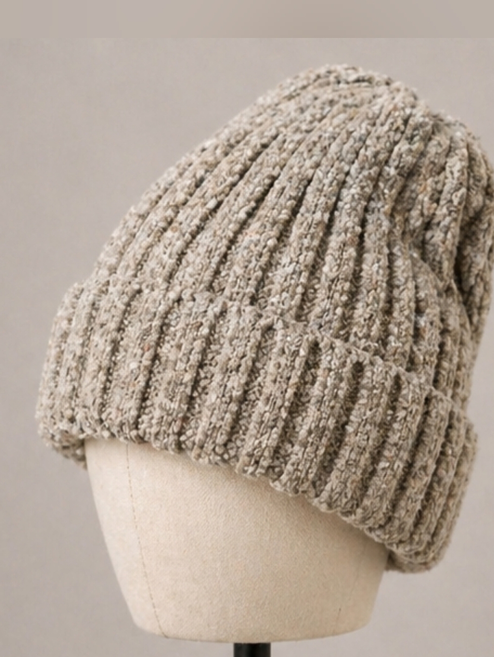 London Fog Black Faux-Fur Ear Warmer